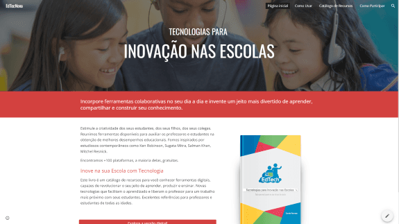 Tecnologias para inovação nas escolas